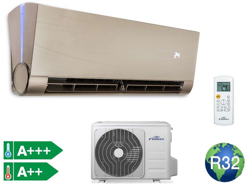 FISHER Art FSAUIF-Art-93AE3-B/G/S 2,64 kW fekete/ezüst/arany *3 méteres alapszereléssel: - Image 2